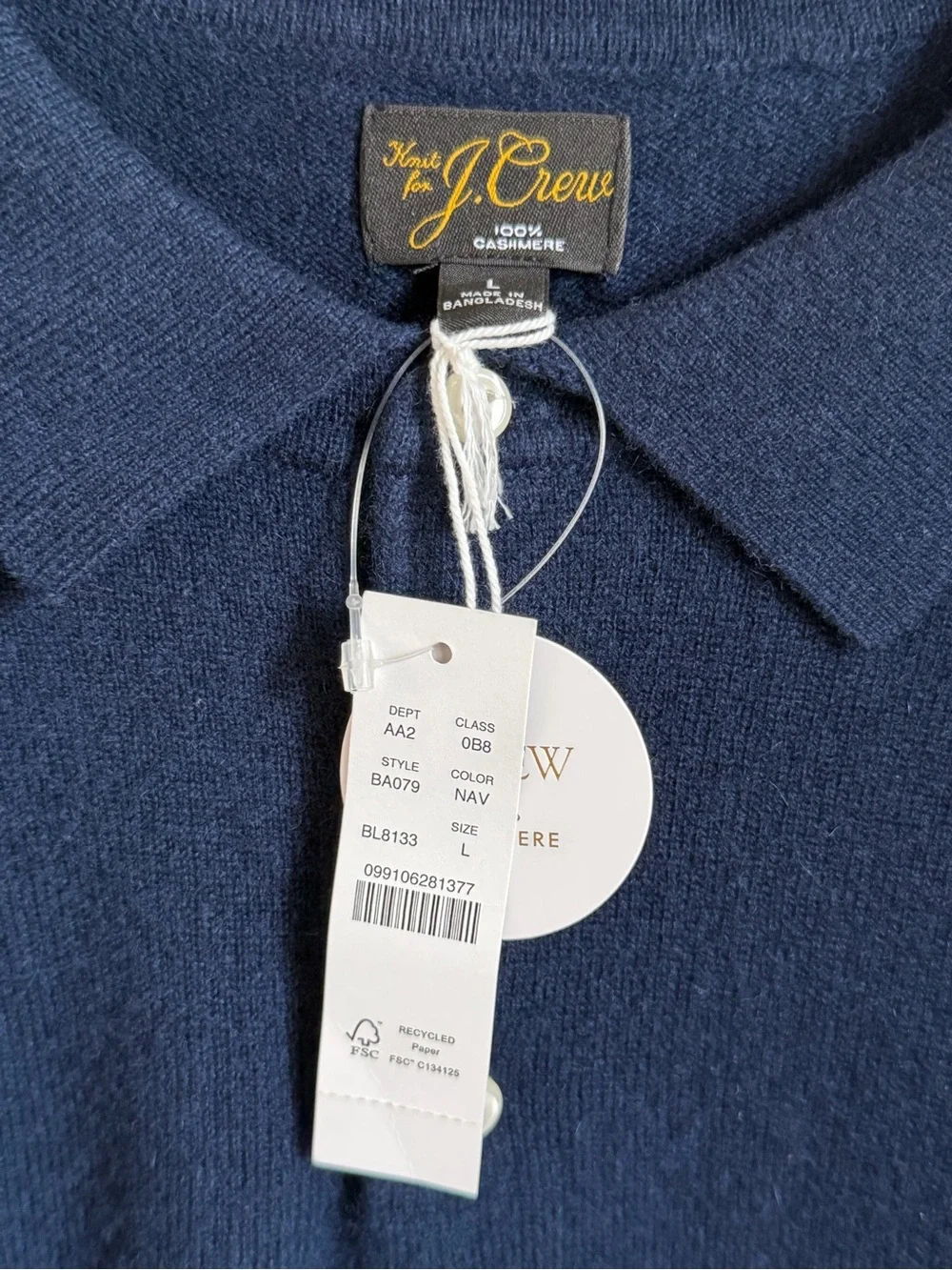 J. Crew classic luxury